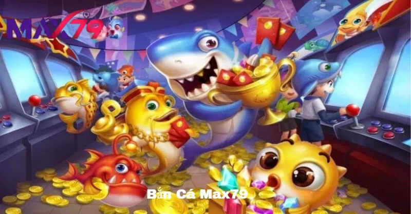 Giao diện đại dương rực rỡ trong Bắn Cá Max79