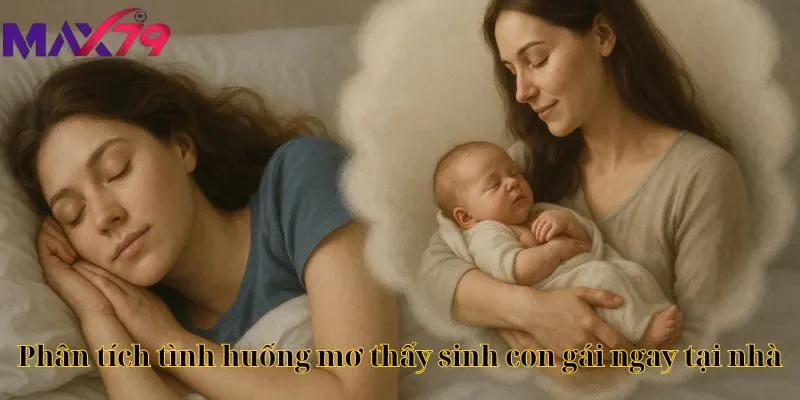 Phân tích tình huống mơ thấy sinh con gái ngay tại nhà